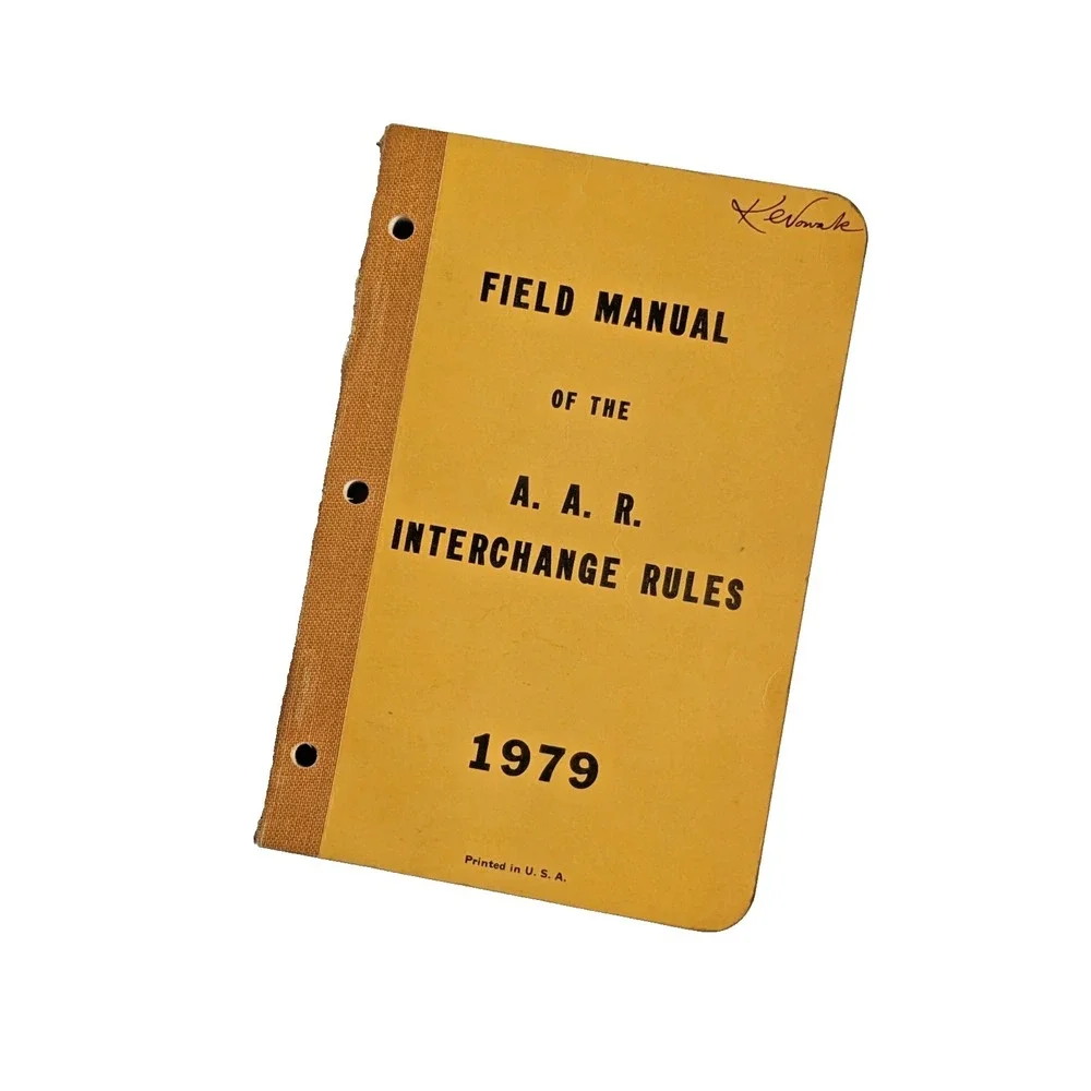 VTG 1979 AAR Field Manual Interchange Rules Railroad Mechanical Operations Book‎